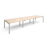 Adapt II-Sliding top Triple back to back desks