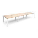 Adapt II-Sliding top Triple back to back desks