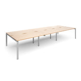 Adapt II-Sliding top Triple back to back desks