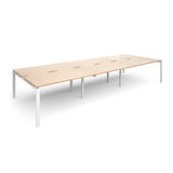 Adapt II-Sliding top Triple back to back desks