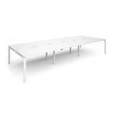 Adapt II-Sliding top Triple back to back desks