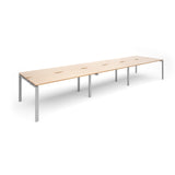 Adapt II-Sliding top Triple back to back desks
