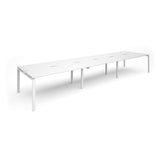 Adapt II-Sliding top Triple back to back desks