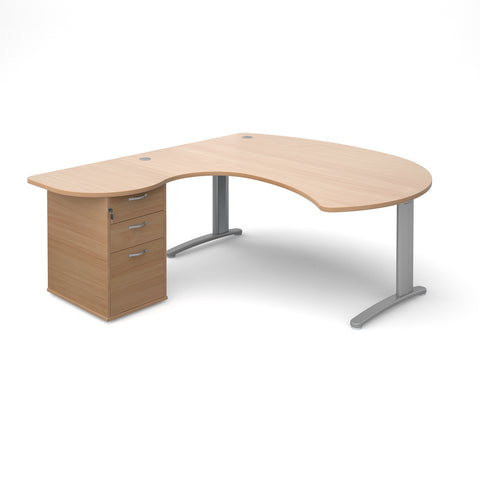 TR10 Left hand managers desks