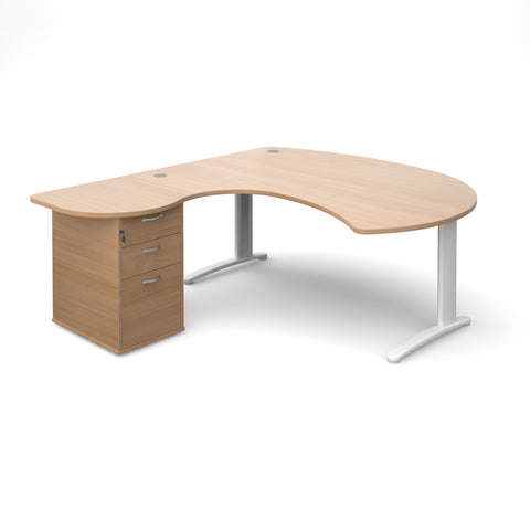 TR10 Left hand managers desks