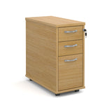 Slim line mobile pedestals