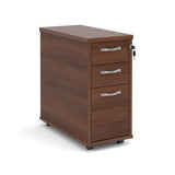 Slim line mobile pedestals