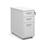 Slim line mobile pedestals