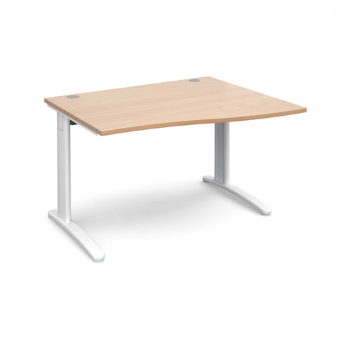 TR10 Right hand wave desks