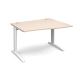 TR10 Right hand wave desks
