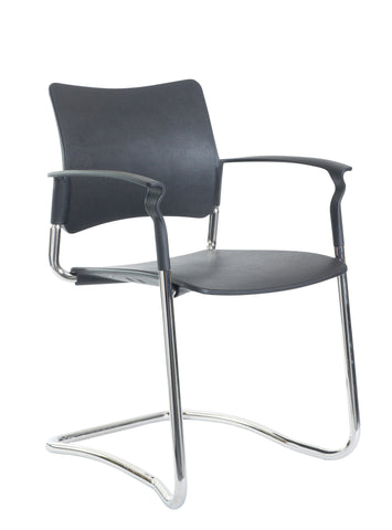Conference & meeting seating  Unison C cantilever frame with arms