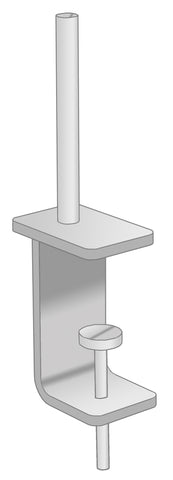 Desktop screens Universal adjustable screen brackets