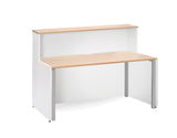 Welcome reception Reception with adapt single desk