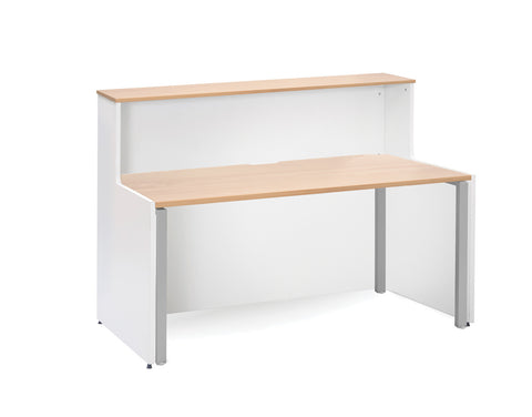 Welcome reception Reception with adapt single desk