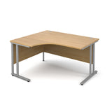 Maestro25 SL - Left hand ergonomic desks  - Cantilever desks