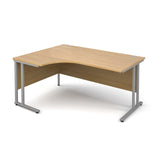 Maestro25 SL - Left hand ergonomic desks  - Cantilever desks
