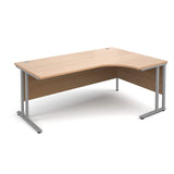 Maestro25 SL - Right hand ergonomic desks  - Cantilever desks