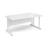 Maestro25 WH Right hand wave desks