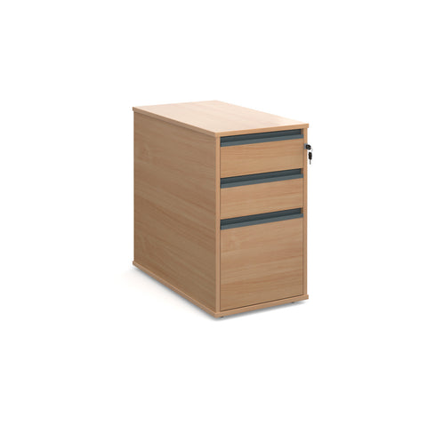 Maestro 746mm deep desk end pedestal 