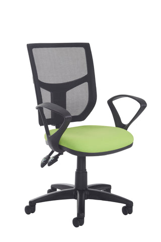 Task & operator seating Altino high back operator chair with fixed arms