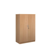 Cupboard 1600mm high system double door cupboard