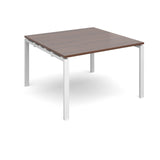 Bench boardroom tables - Starter units - White Leg