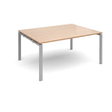 Bench boardroom tables - Starter units - Silver Leg