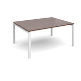 Bench boardroom tables - Starter units - White Leg