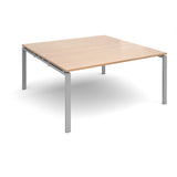 Bench boardroom tables - Starter units - Silver Leg