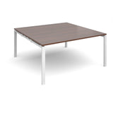Bench boardroom tables - Starter units - White Leg