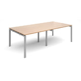 Bench boardroom tables - Rectangular boardroom tables - Silver Leg