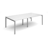 Bench boardroom tables - Rectangular boardroom tables - Silver Leg