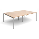 Bench boardroom tables - Rectangular boardroom tables - Silver Leg