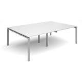 Bench boardroom tables - Rectangular boardroom tables - Silver Leg