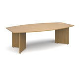 Arrow head leg design - Radial boardroom tables