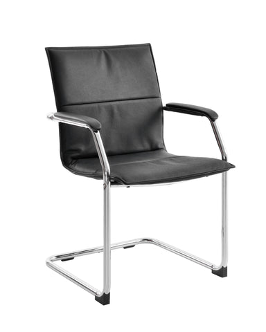 Conference & meeting seating  Essen leather faced conference chair