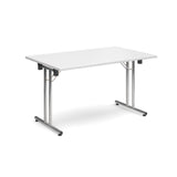 Deluxe folding leg meeting tables - Rectangular folding leg tables