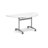 Fliptop meeting tables - Semi circular fliptop tables