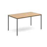 Flexi-tables - Rectangular flexi-table with graphite frame -G