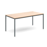 Flexi-tables - Rectangular flexi-table with graphite frame -G