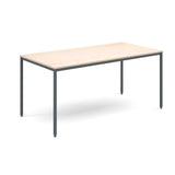 Flexi-tables - Rectangular flexi-table with graphite frame -G