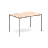 Flexi-tables Rectangular flexi-table with silver frame
