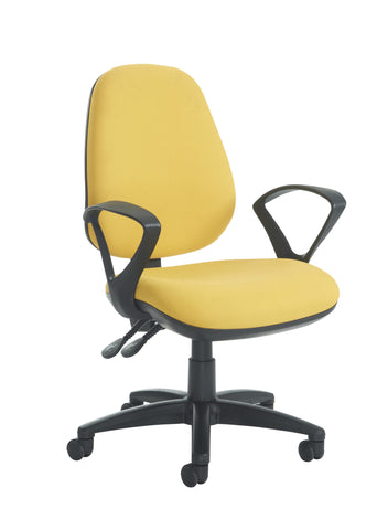 Task & operator seating Jota high back with fixed arms
