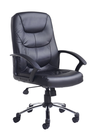 Executive & managers seating Majestic leather faced managers chair
