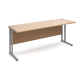 Maestro25 SL Straight desks 600mm deep