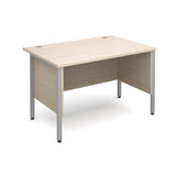 Maestro25 SL Straight desks with side modesty panels