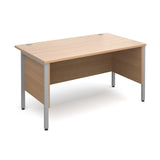Maestro25 SL Straight desks with side modesty panels