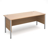 Maestro25 SL Straight desks with side modesty panels