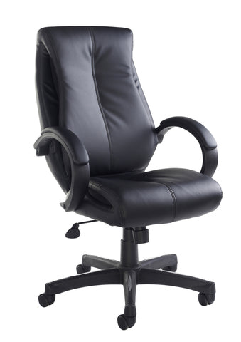Executive & managers seating Nantes leather faced managers chair