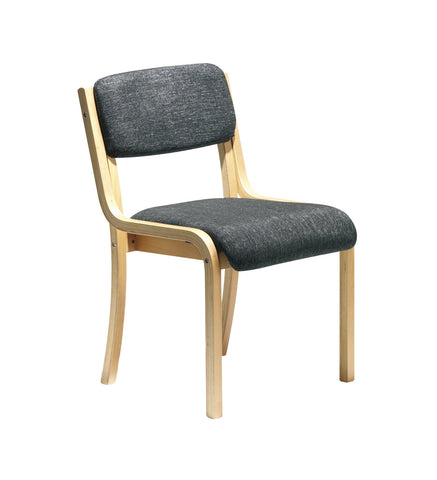 Conference & meeting seating  Prague wooden frame conference chair without arms